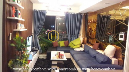 Two bedroom apartment modern style in Masteri Thao Dien for rent
