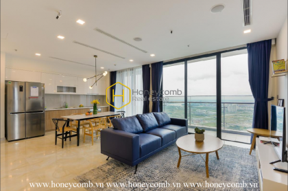 A magnificent penthouse with highly elegant interiors in Vinhomes Golden River