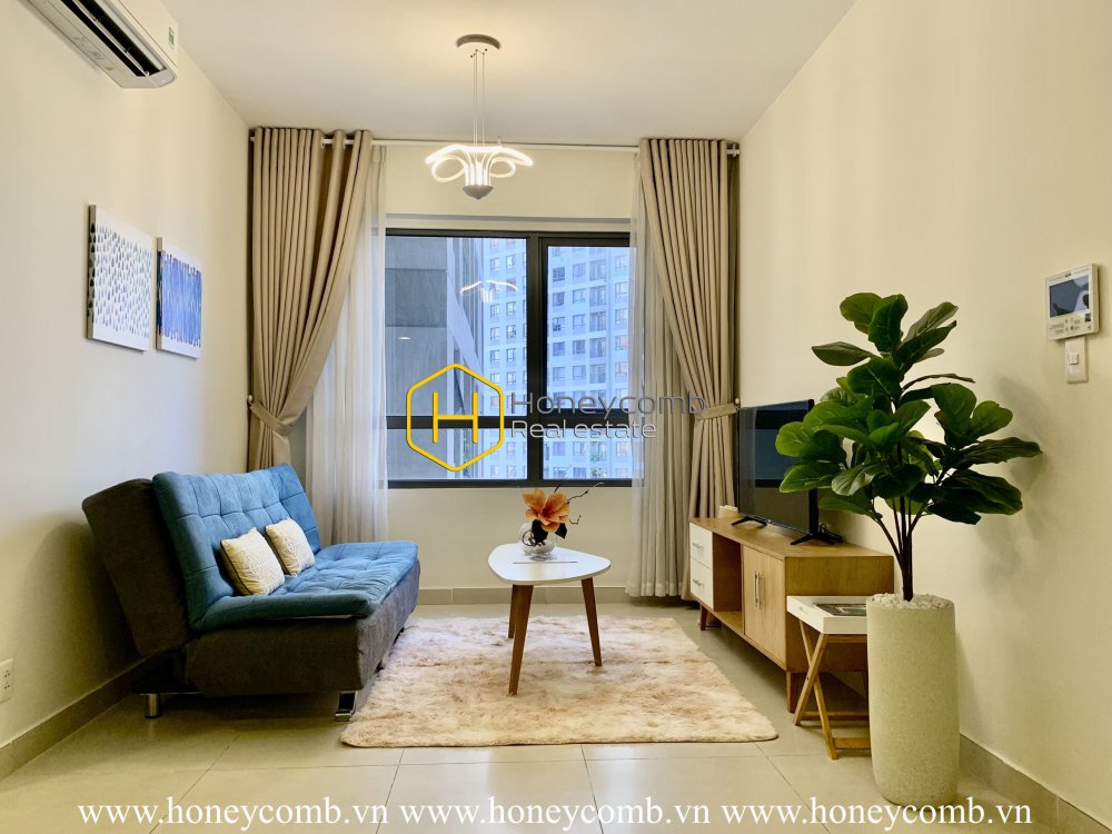 Căn hộ 2 phòng ngủ tuyệt đẹp, có tầm nhìn ra hồ bơi ở Masteri Thảo Điền cho thuê