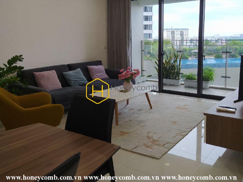 Cho thuê căn hộ 2 phòng ngủ cao cấp tại Estella Heights