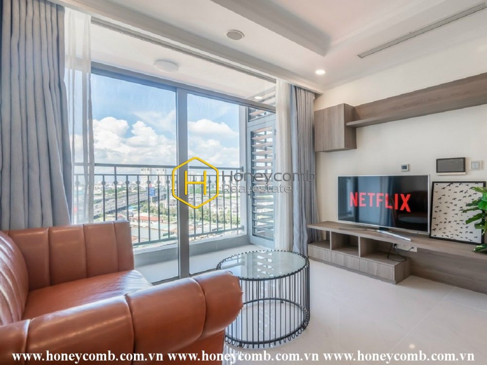 Căn hộ nguy nga trong Vinhomes Central Park khiến bạn choáng ngợp