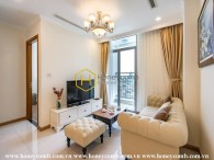 Beautful in WHITE ! The royal and convenient apartment in Vinhomes Central Park