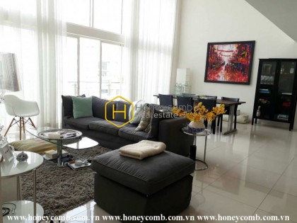 Penthouse apartment four bedroom with full furniture in The Estella for rent