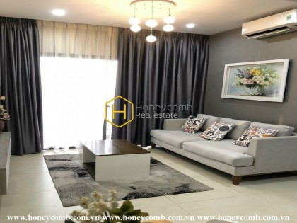 Great decor, simply furnished 2 bedrooms apartment in Masteri Thao Dien for rent