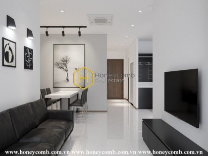 Lộng lẫy chính là từ khóa để miêu tả vẻ đẹp của căn hộ này ở Vinhomes Central Park