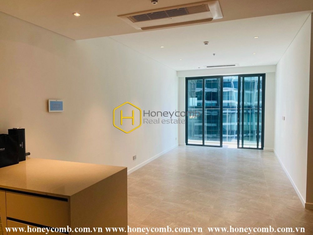 Feel free to express your creativity in this unfurnished apartment at Metropole Thu Thiem