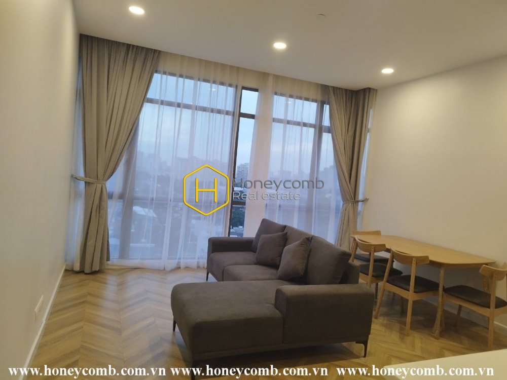 The Nassim Thao Dien apartment- a warm living space follows you through the time