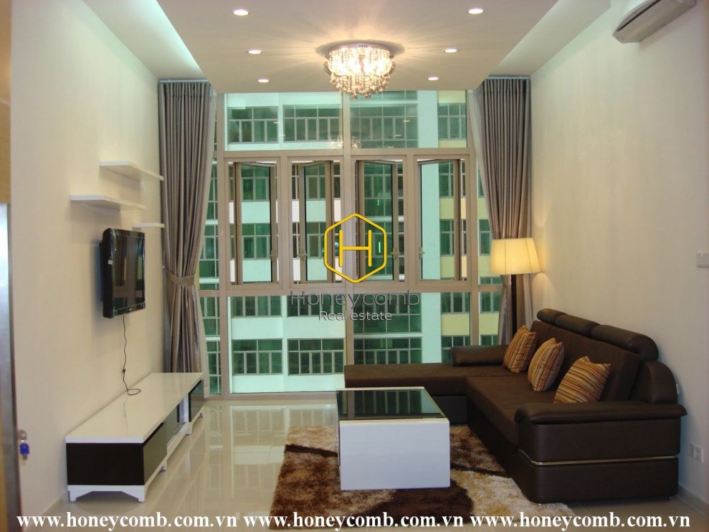 Căn hộ 2 phòng ngủ với nội thất ấm cúng tại The Vista