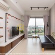 Simple and unique - the two creates the Masteri Thao Dien apartment's beauty