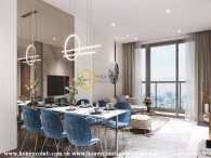 You will be fascinated by this extraodinary furnished apartment at Sunwah Pearl