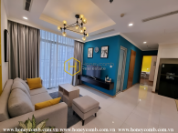 A colorful apartment in Vinhomes Central Park makes you and energised for a dynamic life