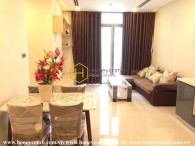 This convenient apartment in Vinhomes Central Park has the best location & view you can get