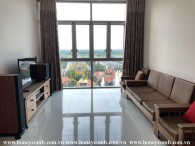 Modern decorated with 2 bedrooms apartment in The Vista for rent
