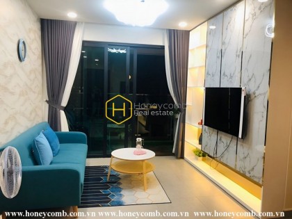 A charming apartment with elegant hues at Feliz En Vista