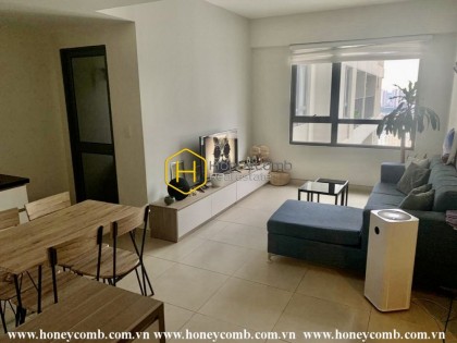 Superior Masteri Thao Dien apartment for rent with warm tone color