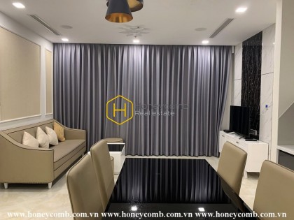 You will be impressed by the gorgeous beauty of this urban design apartment in Vinhomes Golden River