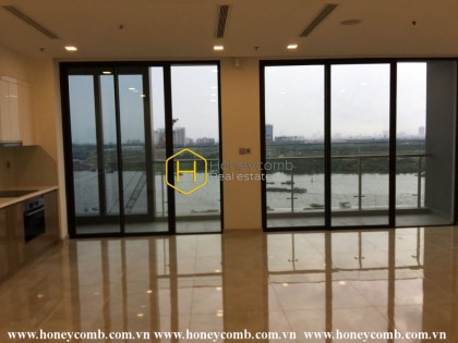 Realize your dream home in this unfurnished apartment for rent in Vinhomes Golden River
