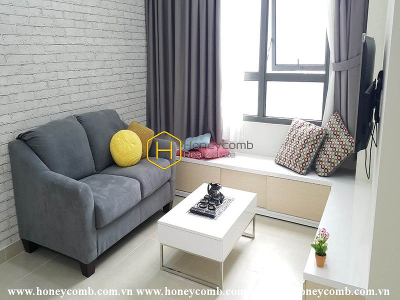 Căn hộ đấy ánh sáng với thiết kế tinh tế cho thuê ở Masteri Thảo Điền