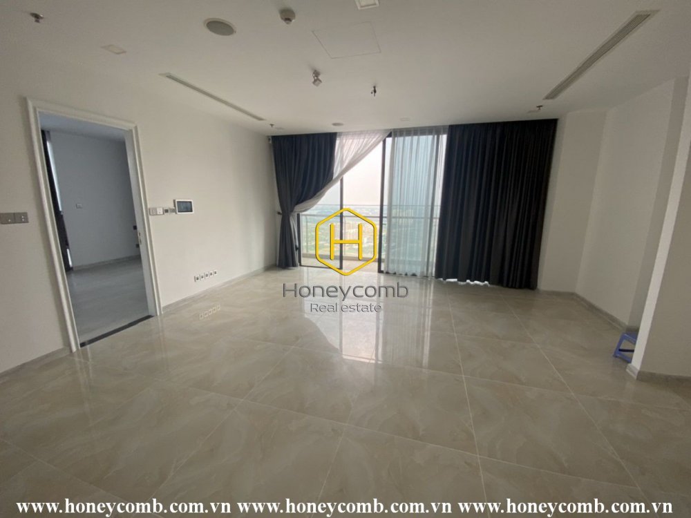 Căn hộ không nội thất rộng rãi với phong cảnh ven sông quyến rũ Vinhomes Golden River