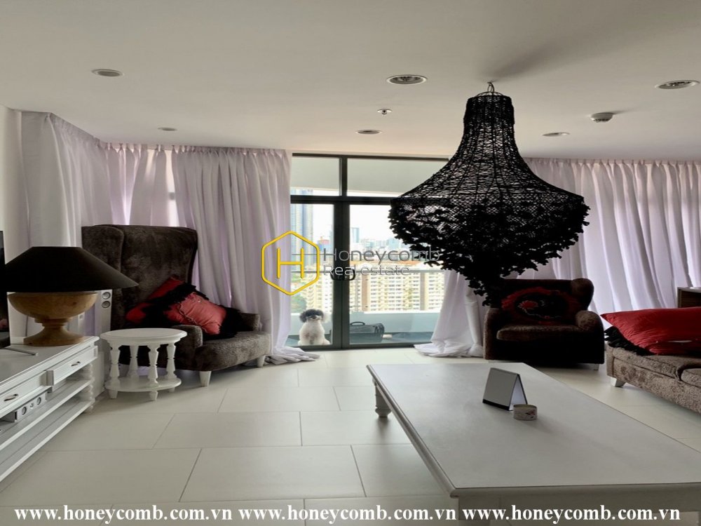 Căn hộ đã trang bị nội thất ấm cúng cho thuê tại City Garden