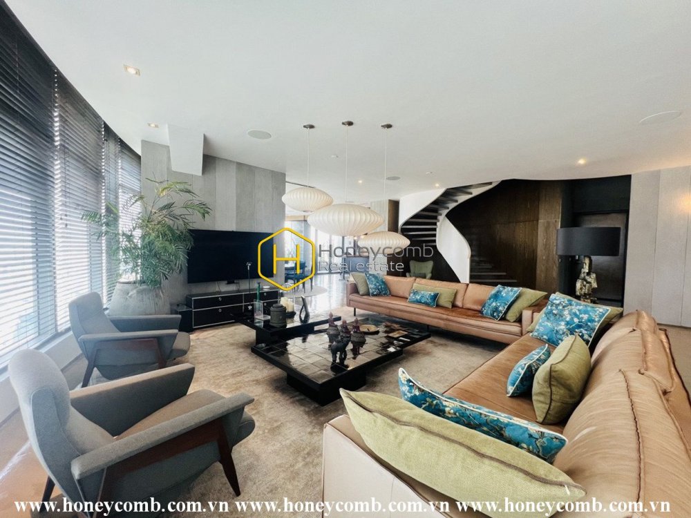 Làm bừng sáng không gian sống của bạn với căn hộ dulex ở City Garden độc đáo này