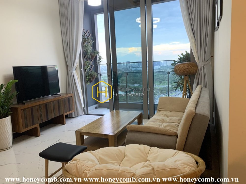 Bạn sẽ được cảm nhận một không gian vô cùng thoáng đãng trong căn hộ Empire City đỉnh cao này