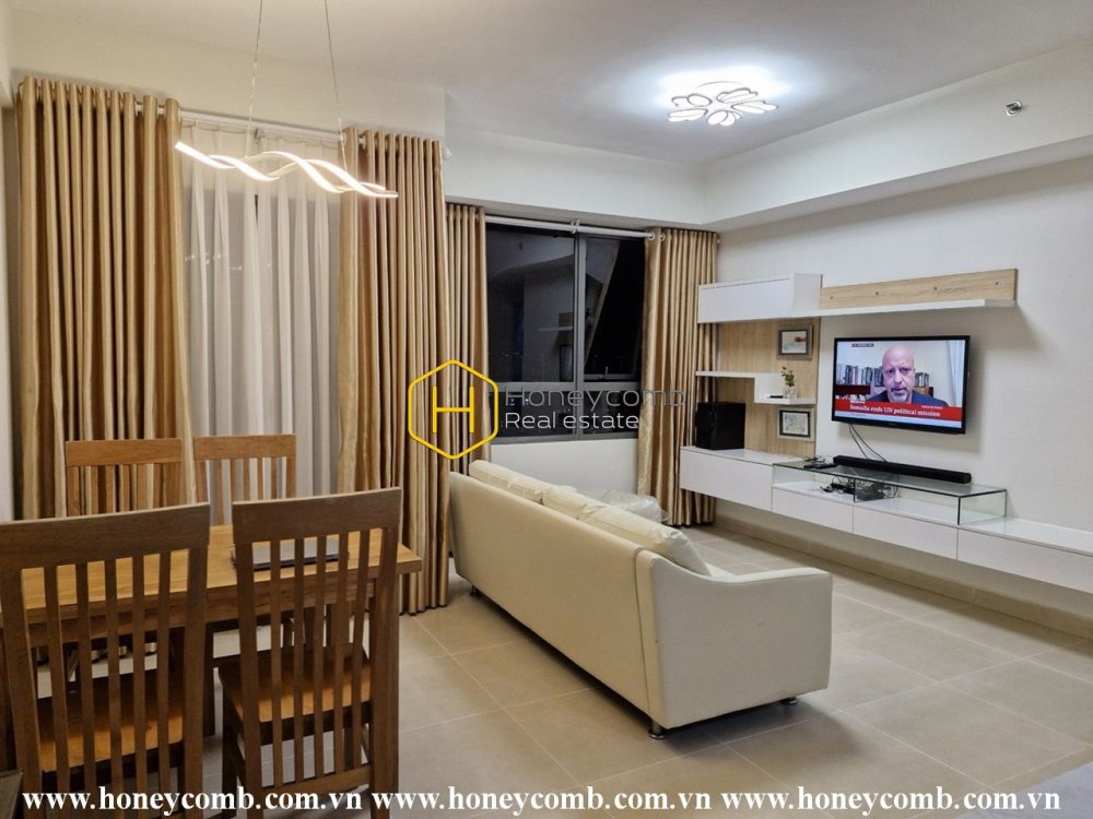 Căn hộ 2 phòng ngủ vô cùng lịch thiệp và tao nhã ở Masteri Thảo Điền cho thuê