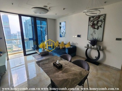Retro - chic style apartment with full of natural light in Vinhomes Golden River