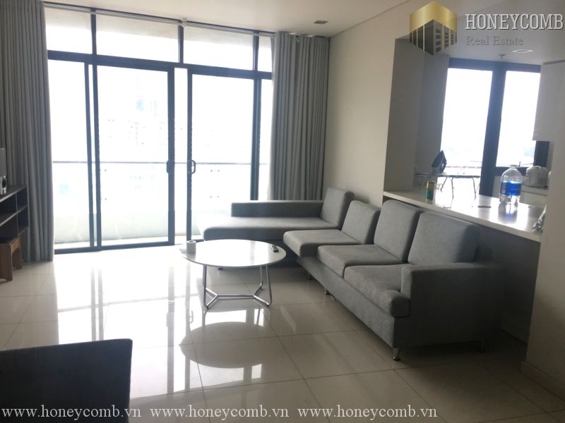 Three beds apartment in City Garden for rent