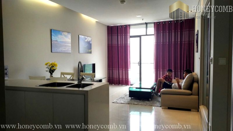 One bedroom apartment city view in City Garden for rent