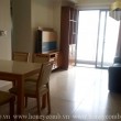 Two beds apartment low floor in Masteri for rent
