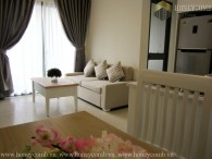 Căn hộ 2 phòng ngủ với khung cảnh thành phố tại Masteri Thảo Điền cho thuê