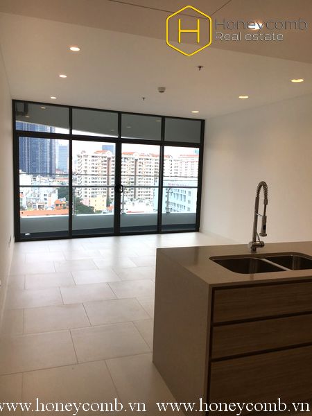  Căn hộ 1 phòng ngủ chưa hoàn thiện trong City Garden cho thuê