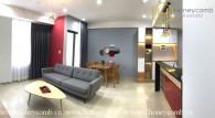 Spacious 2 bedrooms apartment with new furniture in Masteri Thao Dien