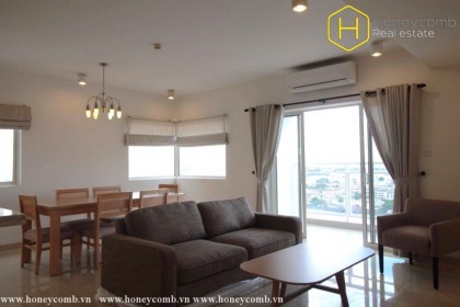 2 beds apartment luxury furnished in River Garden for rent