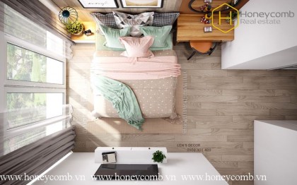 Căn hộ 2 phòng ngủ tuyệt vời với phong cách hiện đại ở The Ascent Thảo Điền cho thuê
