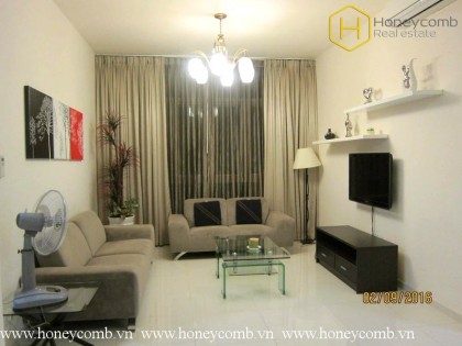 Simple 2 beds apartment with high floor in The Vista An Phu