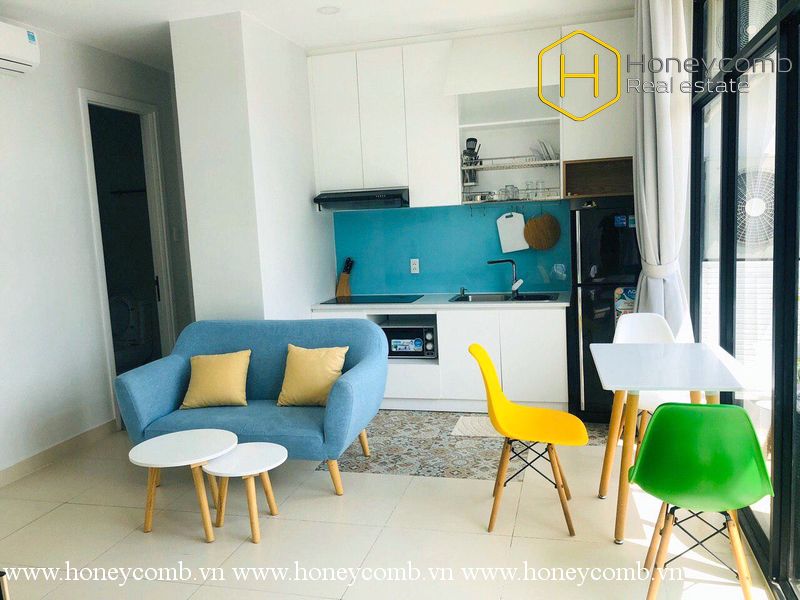 This 1 bed serviced apartment has all the amenities that you need at District 2 