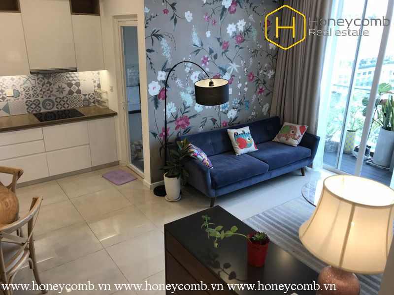 The 2 bed-apartment with shabby chic style is very special at Sala Sarimi