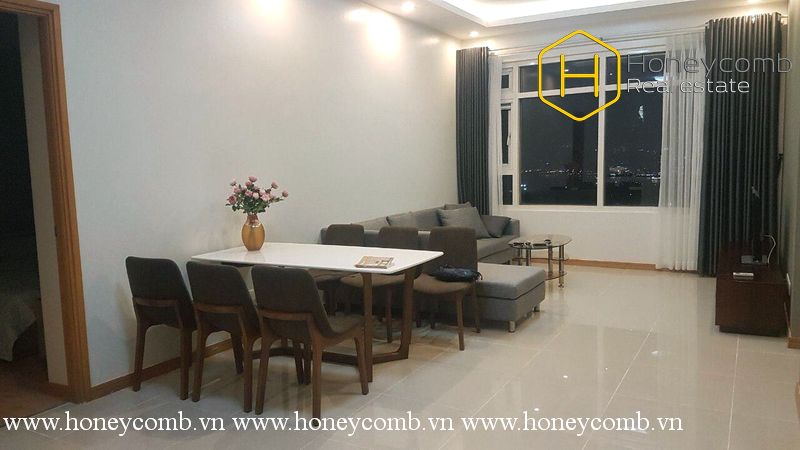 Simple but elegant and convenient . That's all about this 3 bed-apartment at Saigon Pearl