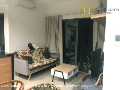 You will be fascinated with this 2 bed-apartment that looks so bright and beautiful at Masteri Thao Dien 