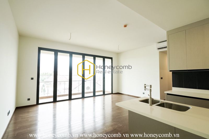 Chìm đắm trong thiết kế đầy mê hoặc của căn hộ chưa nội thất của D'edge