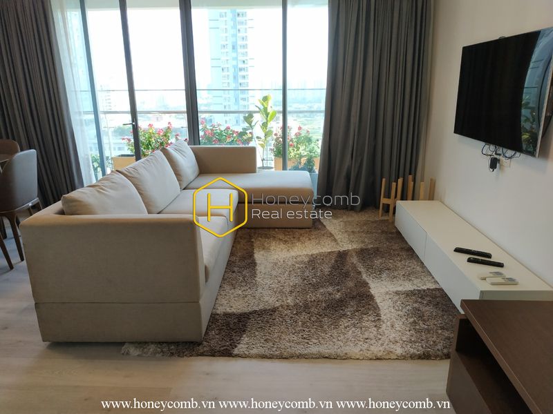 Cho thuê căn hộ sáng sủa & ấm cúng với 2 phòng ngủ tại Gateway Thảo Điền