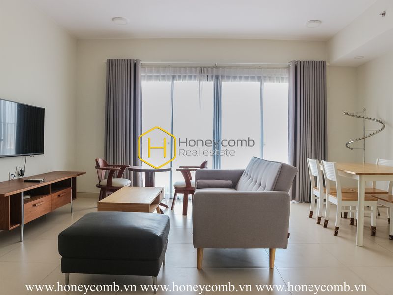 Đắm mình trong sắc trắng tinh khôi của căn hộ Masteri Thảo Điền