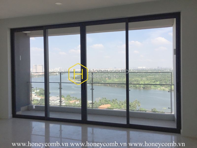 Chiêm ngưỡng sự sang trọng và tầm nhìn hoàn hảo trong căn hộ Nassim Thảo Điền trang bị nội thất cơ bản cao cấp này