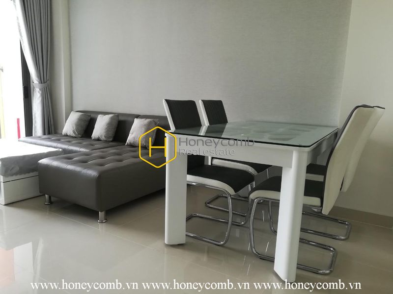 Căn hộ được thiết kế tinh tế cùng cách bài trí nghệ thuật hiện đang cho thuê ở The Sun Avenue