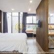 The rooftop apartment located in District 1 with modern wooden architecture and elegant design