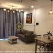 Feel the warmth in this simplified design apartment for rent in Vinhomes Golden River