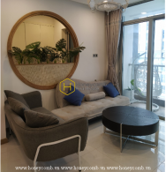 Minimalist design apartment with cozy atmosphere in Vinhomes Central Park