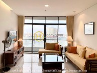 Bright elegant apartment with 1 bedroom in City Garden for rent
